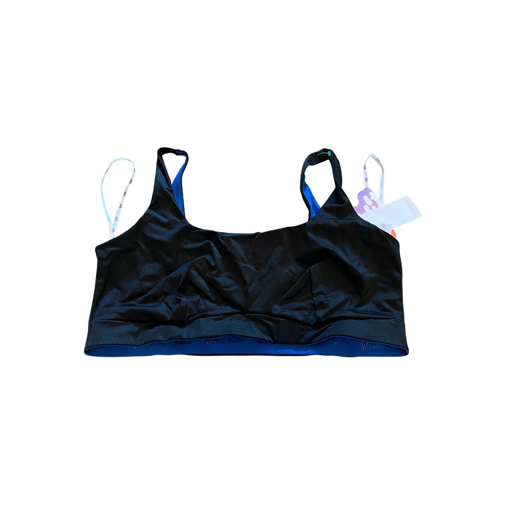Yitty Nearly Naked Shaping Mid-Impact Bra Black Blue XL BB2252168-1855-50750